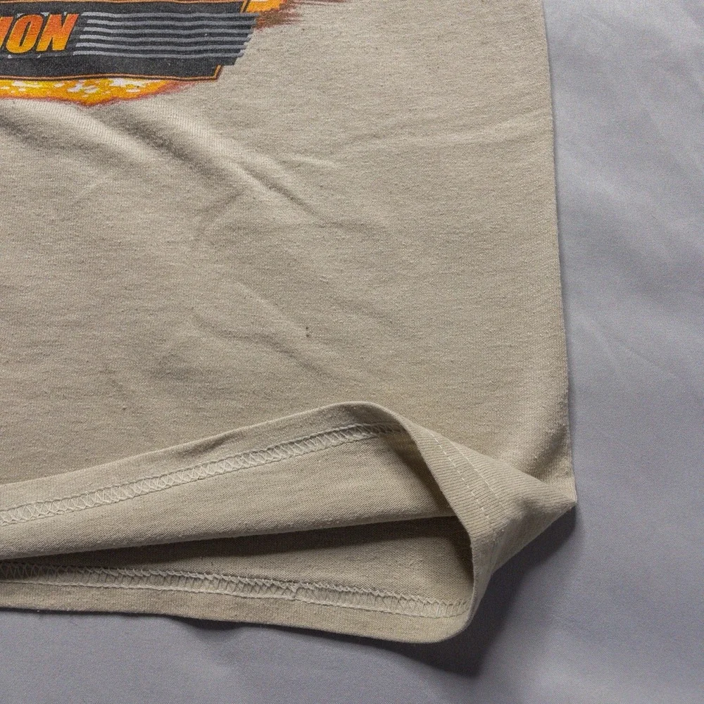 Vintage Y2k ITPA Tractor Pulling Shirt M Race Car Graphic Illinois Event Tee - Picture 7 of 10